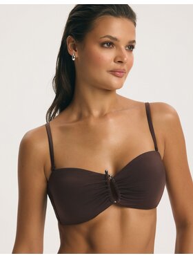 Esotiq Esotiq Góra od bikini 45557 Brązowy