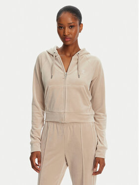 Juicy Couture Juicy Couture Світшот Madison JCWA122001 Бежевий Slim Fit