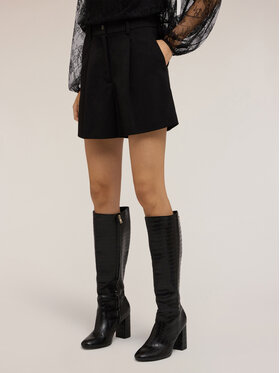 Motivi Motivi Pantaloncini di tessuto P106Q004189N033 Nero Regular Fit