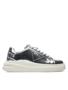 Guess Guess Sneakersy FLPELB PAF12 Srebrny