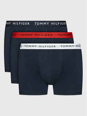 Tommy Hilfiger Tommy Hilfiger Set di 3 boxer UM0UM02324 Blu scuro