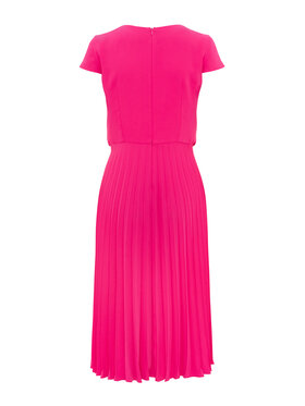 KMX KMX Sukienka koktajlowa 922600010 Fioletowy Flare Fit