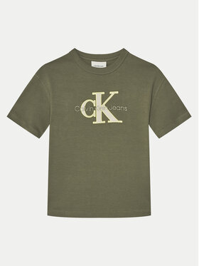 Calvin Klein Jeans Calvin Klein Jeans T-särk IB0IB02361 Roheline Regular Fit