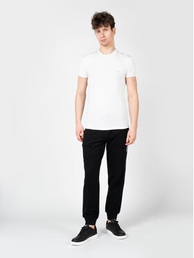 Emporio Armani Emporio Armani Kalhoty z materiálu 1116903-F573 Černá Regular Fit