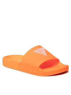 Guess Guess Pantoletten Beach Slippers E2GZ00 BB00F Orange