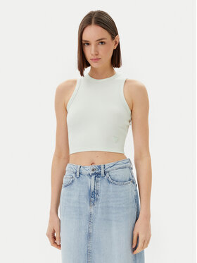 Guess Guess Top V3GP19 K8RT2 Écru Slim Fit