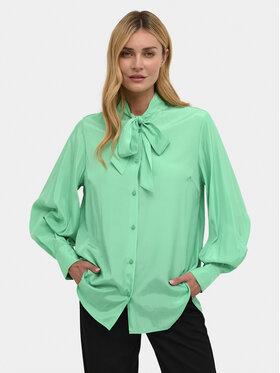 Kaffe Kaffe Риза Loren 10508188 Зелен Regular Fit