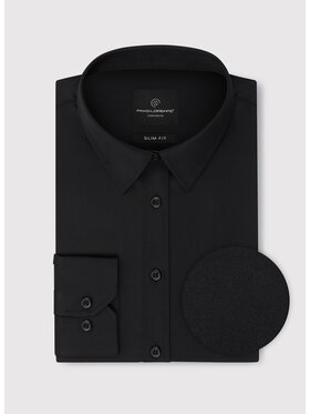 Pako Lorente Pako Lorente Koszula B24WH-1X-048 Czarny Slim Fit