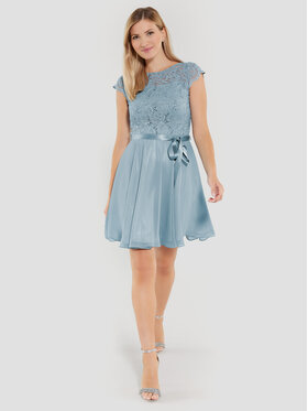 Swing Swing Koktel haljina 77760510 Plava Regular Fit