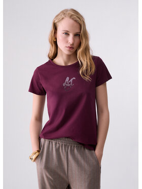Liu Jo Liu Jo T-shirt TF6251JS923L9624 Viola Regular Fit