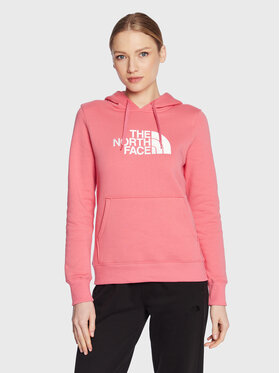 The North Face The North Face Džemperis ar kapuci Drew Peak Pull NF0A55EC Rozā Regular Fit