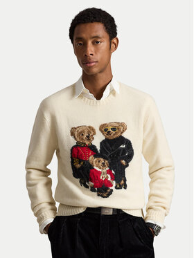 Polo Ralph Lauren Polo Ralph Lauren Пуловер 710B28796001 Кремав Regular Fit