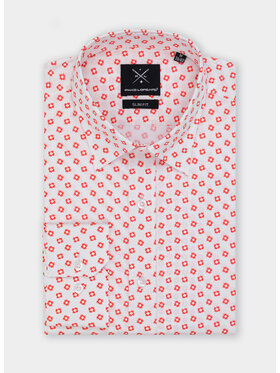 Pako Lorente Pako Lorente Koszula P22SF-1X-048 Biały Slim Fit