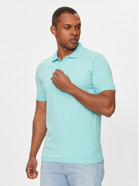 REPLAY Replay Тениска с яка и копчета M6548.000.23070 Син Regular Fit