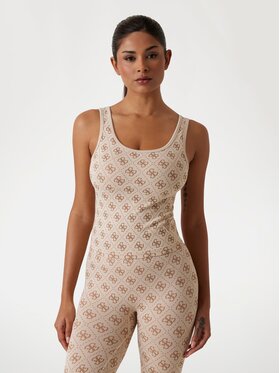 Guess Guess Top 171759 Różowy Classic Fit