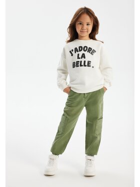 minoti minoti Spodnie cargo 14combat 3 Khaki Regular Fit