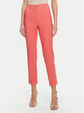 Artigli Штани з тканини ACPA000837 Кораловий Regular Fit