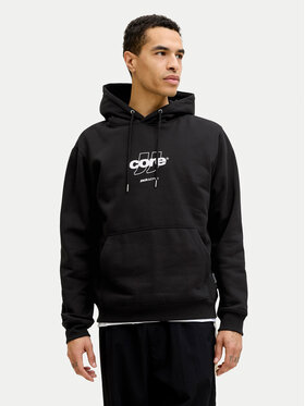 Jack & Jones Jack & Jones Μπλούζα Club 12290001 Μαύρο Relaxed Fit