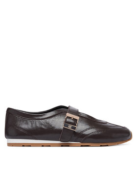 Tommy Hilfiger Tommy Hilfiger Балеринки Bella Ballet Mary Jane FW0FW09416 Кафяв