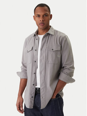 G-Star Raw G-Star Raw Πουκάμισο Marine D24963-D454 Γκρι Slim Fit