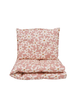 Malomi Malomi Komplet pościeli blush daisies Różowy