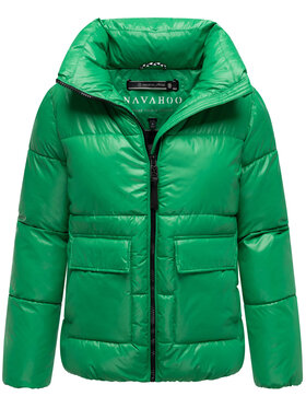 Navahoo Navahoo Kurtka zimowa Eispacht Zielony Regular Fit