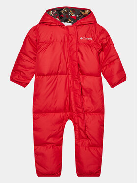Columbia Columbia Зимен детски гащеризон Snuggly Bunny™ Bunting 1516331 Червен Regular Fit