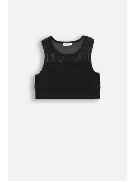 Coccodrillo Coccodrillo Top WC5143301IGJ-021 Czarny Regular Fit