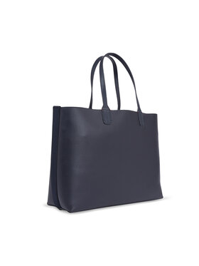 Tommy Hilfiger Tommy Hilfiger Borsetta Iconic Tommy Tote Puffy AW0AW15881 Blu