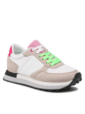 Nylon Red Nylon Red Sneakersy WAG1190701A Biela