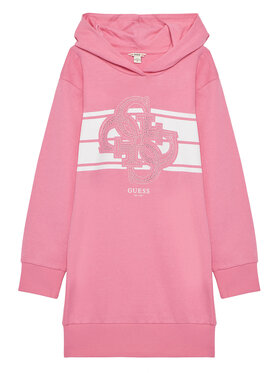Guess Guess Vestito da giorno J5YK04 KA6R4 Rosa Regular Fit