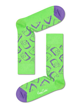 Happy Socks Happy Socks Дълги чорапи unisex SIM01-7303 Зелен