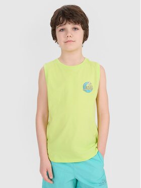 4F 4F Smanicato 4FJWSS25TSLEM162-45S Verde Regular Fit