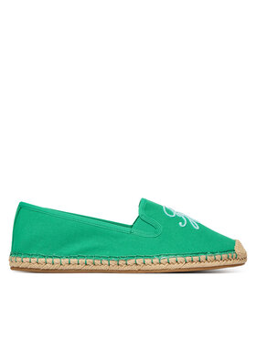 Tommy Hilfiger Tommy Hilfiger Espadrilės Th Script Summer Espadrille FW0FW09240 Žalia