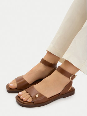 U.S. Polo Assn. U.S. Polo Assn. Sandalen EO-MARINA001W/6Y1 Braun