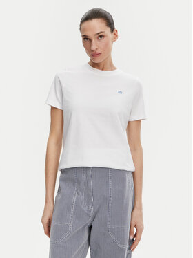 Tommy Hilfiger Tommy Hilfiger Тишърт WW0WW45522 Бял Regular Fit