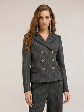 Motivi Motivi Marynarka Q176Q001226N0S3 Szary Regular Fit