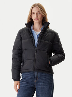 Tommy Jeans Tommy Jeans Zimní bunda DW0DW21619 Černá Relaxed Fit