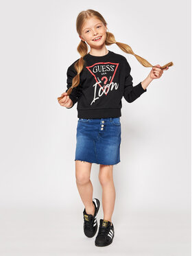 Guess Guess Суитшърт J1RQ14 KAD70 Черен Regular Fit