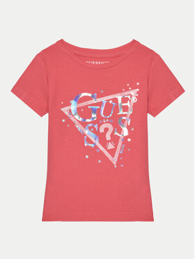 Guess Guess Футболка K5RI00 K6YW4 Рожевий Regular Fit