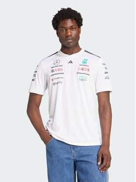 adidas adidas T-Shirt 148151 Biały Regular Fit