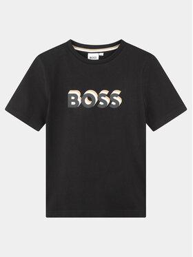 Boss Boss T-Shirt J50723 D Czarny Regular Fit