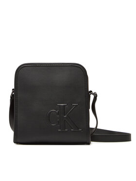 Calvin Klein Calvin Klein Saszetka Sculpted Impression Reporter 18 LV04G3157G Czarny