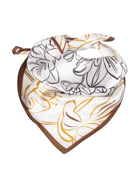 ALLORA BE UNIQUE ALLORA BE UNIQUE Foulard jedwabna Beige