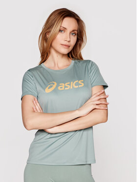 Asics Asics Тениска от техническо трико Sakura 2012B947 Зелен Regular Fit
