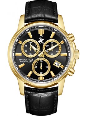 Beverly Hills Polo Club Beverly Hills Polo Club Zegarek BP3646X.151 Czarny