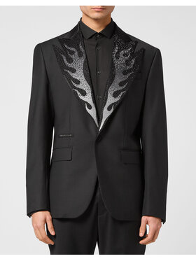PHILIPP PLEIN PHILIPP PLEIN Giacca da abito 20729 Nero Regular Fit