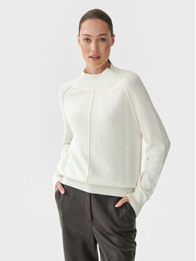 TATUUM Tatuum Sweter Armea T2217.091 Biały Relaxed Fit