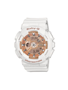 Baby-G Baby-G Zegarek BA-110-7A1ER Biały