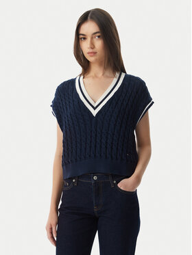 Tommy Jeans Tommy Jeans Kampsun DW0DW22927 Tumesinine Regular Fit